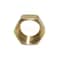 Thrifco Plumbing No. 61CP 3/8 Inch Chrome-Plated Lead-Free Brass Compression Nut 6961020 - alternate 4